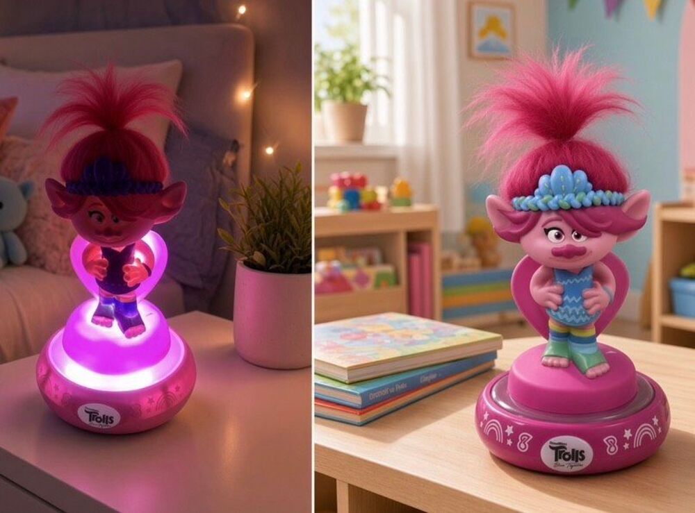 Trolls Night Light Dream Works 2023 Works